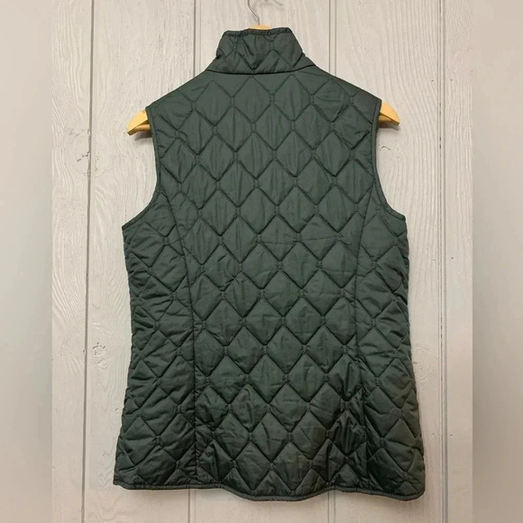 Quilted jacket vest Eddie Bauer green size medium - Picture 3 of 5